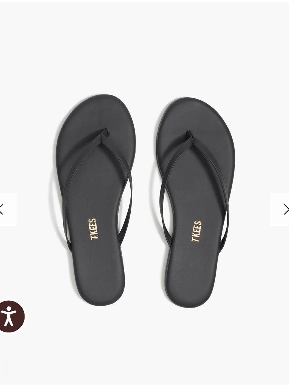 TKEES Lily Sandal Washed Black No. 37 - Picture 1 of 5